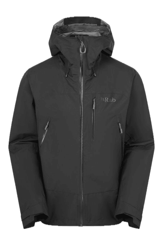 Black rab waterproof coat