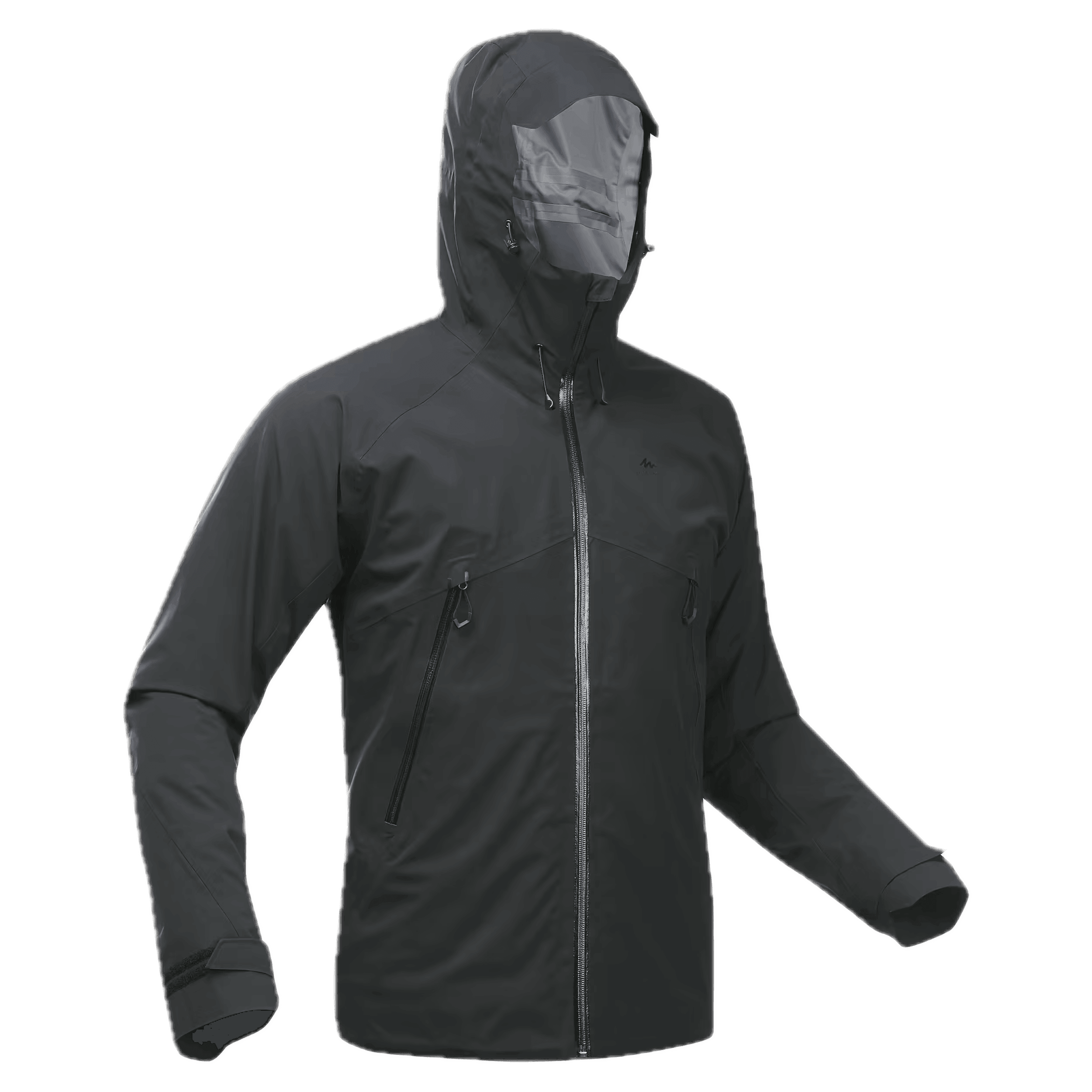 Quencha black water proof hiking coat